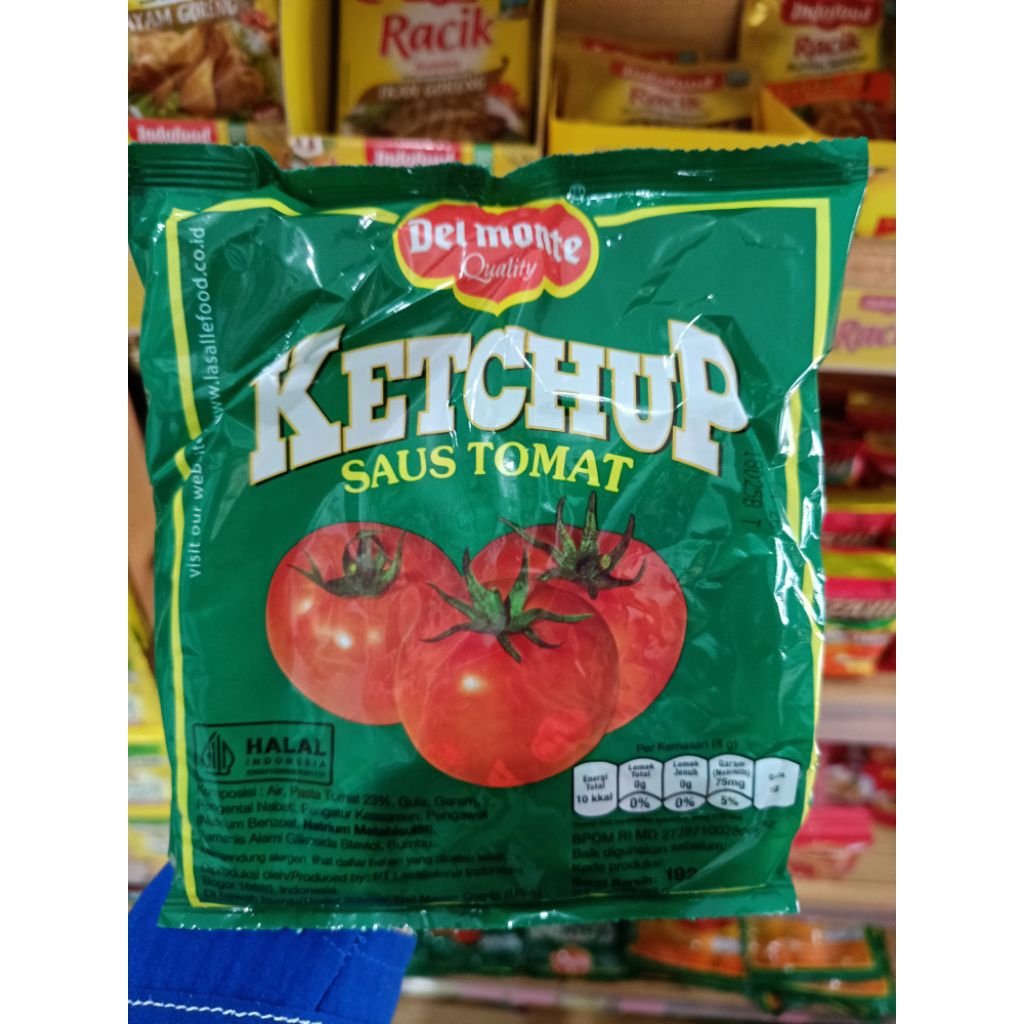

saos tomat delmonte sachet isi 24