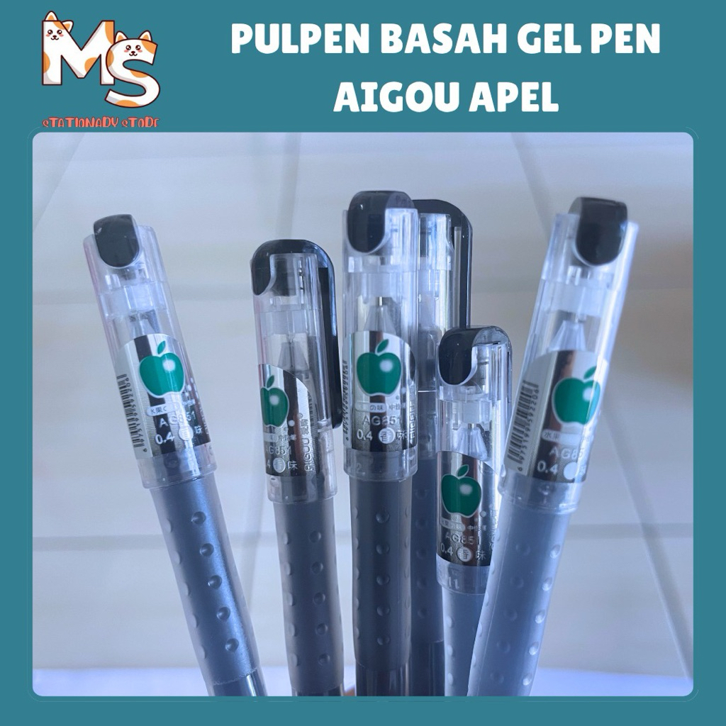 

PULPEN APEL AIGOU NEW GEL PEN XUI ZUA 0,4 mm