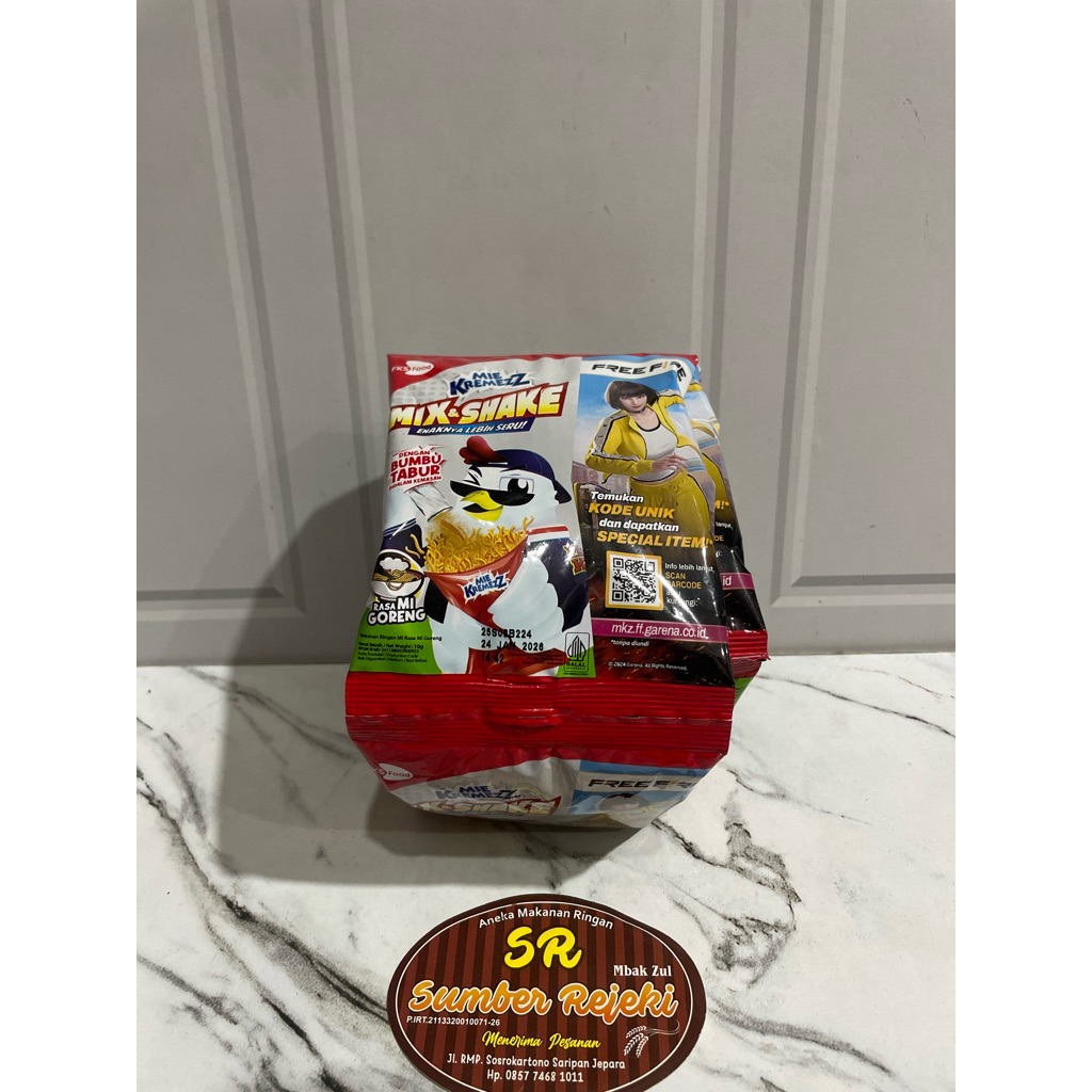 

MIE KREMEZ MIX&SHAKE ISI 10 pcs