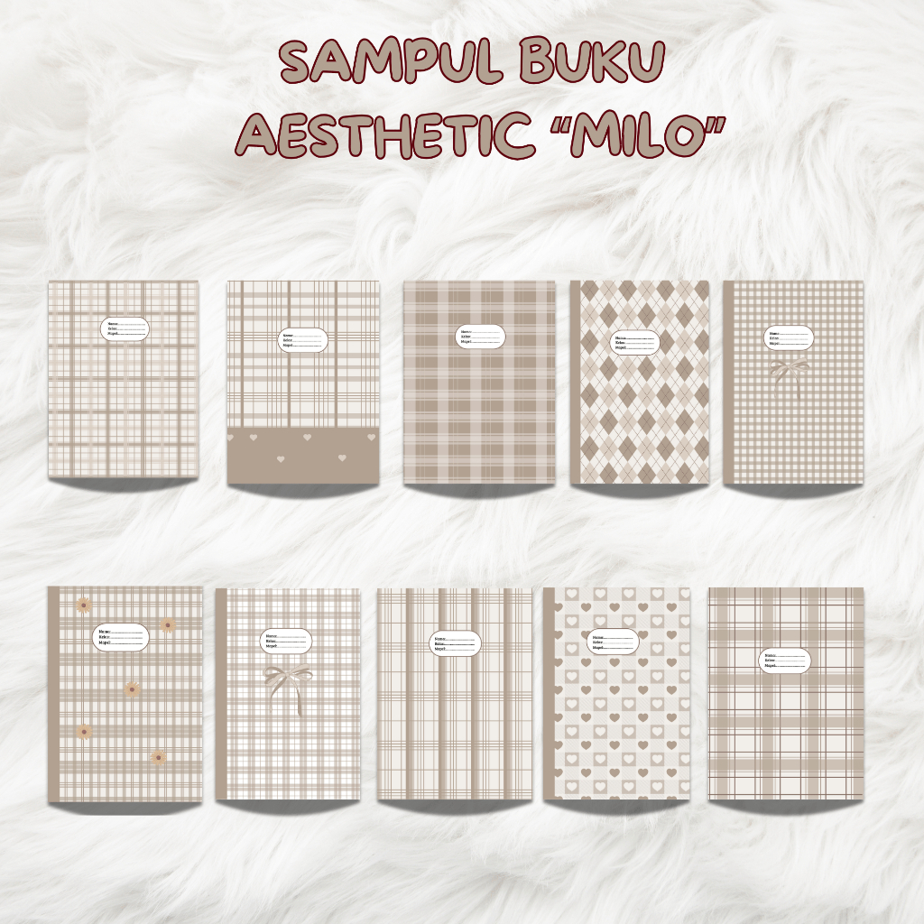 

[ Milo Series ] Sampul Buku Aesthetic/Bigboss/Sidu