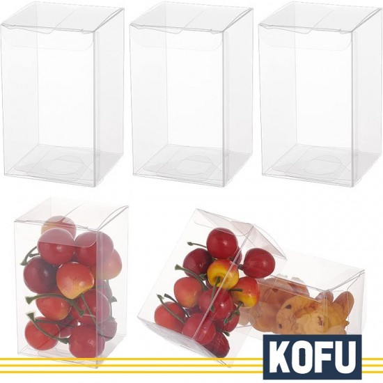 

5x5x10 Kotak Mika Transparan / Box Mika Bening / Mika boxes Packaging