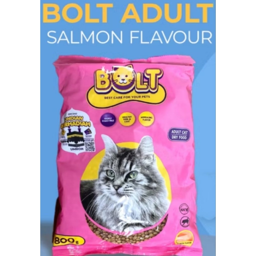 BOLT SALMON CAT FOOD DRY FOOD ADULT BOLT CAT FOOD