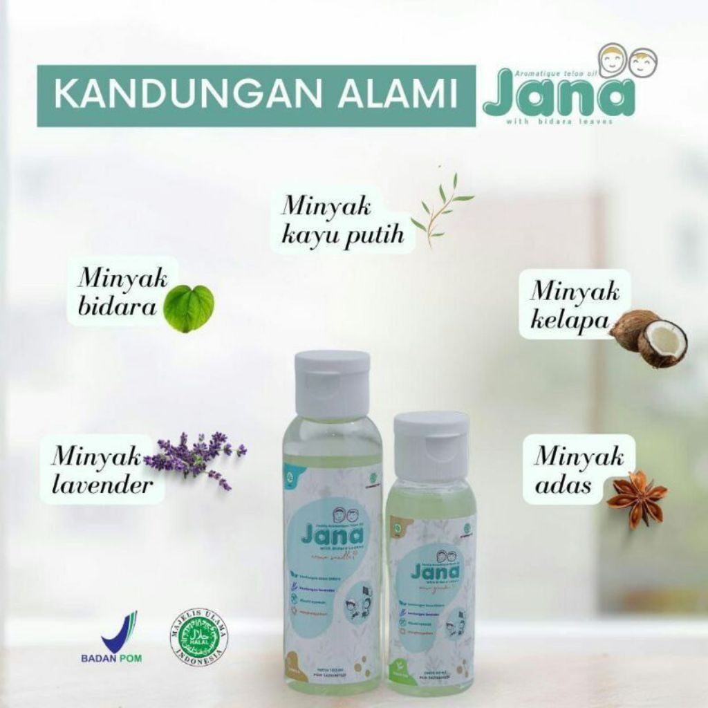Jana Telon || Minyak Telon Bidara Aroma Vanilla dan Greentea #jana #minyaktelon