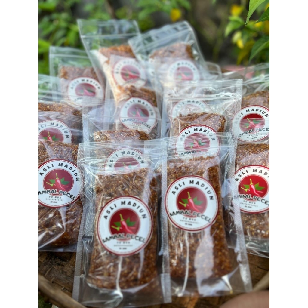 

(200gram) SAMBAL PECEL KHAS MADIUN RESEP JADUL PEDESAAN RASA BISA REQUEST PEDAS SEDANG TIDAK PEDAS