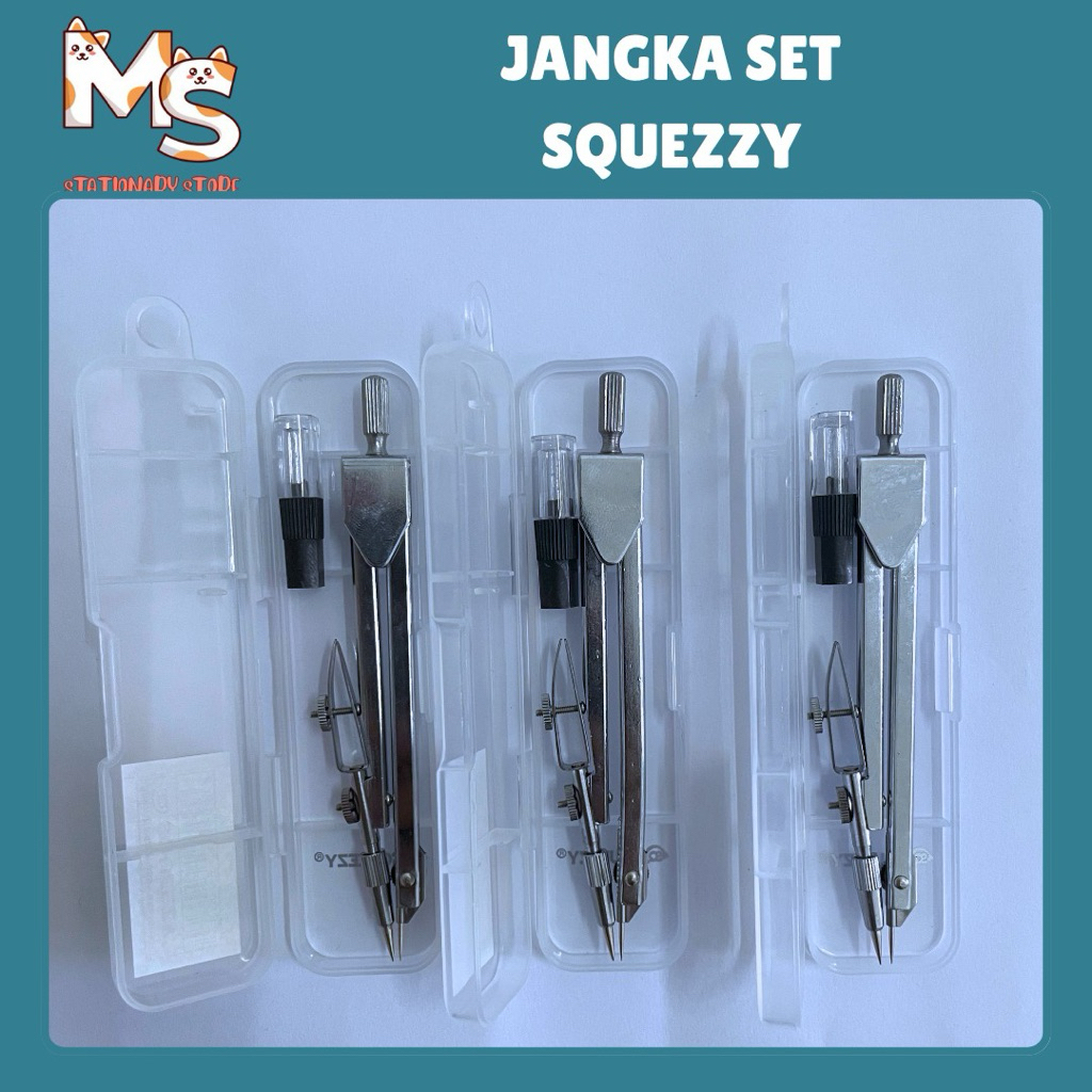 

JANGKA SET STAINLESS STEEL MINIMALIS SQUEZZY