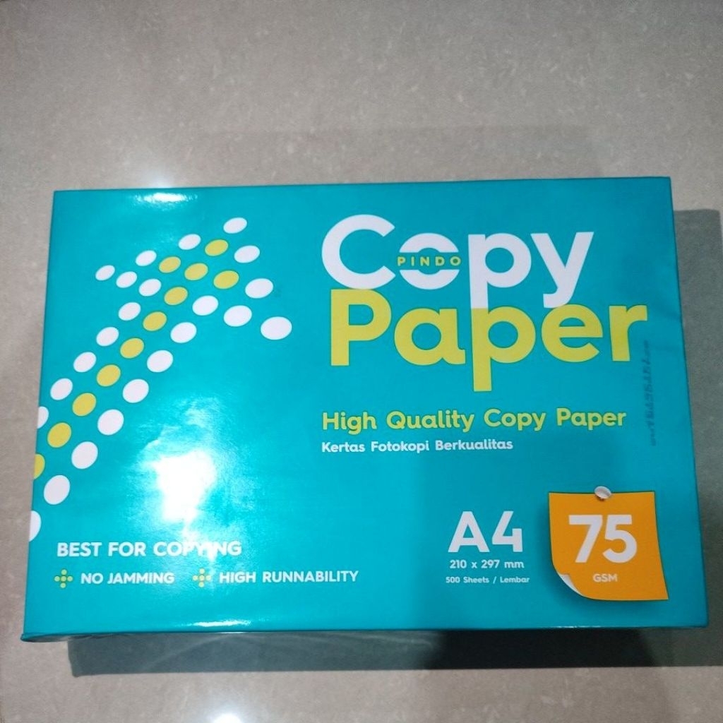 

Kertas HVS A4 75g | Kertas HVS 1 pack isi 500 lembar