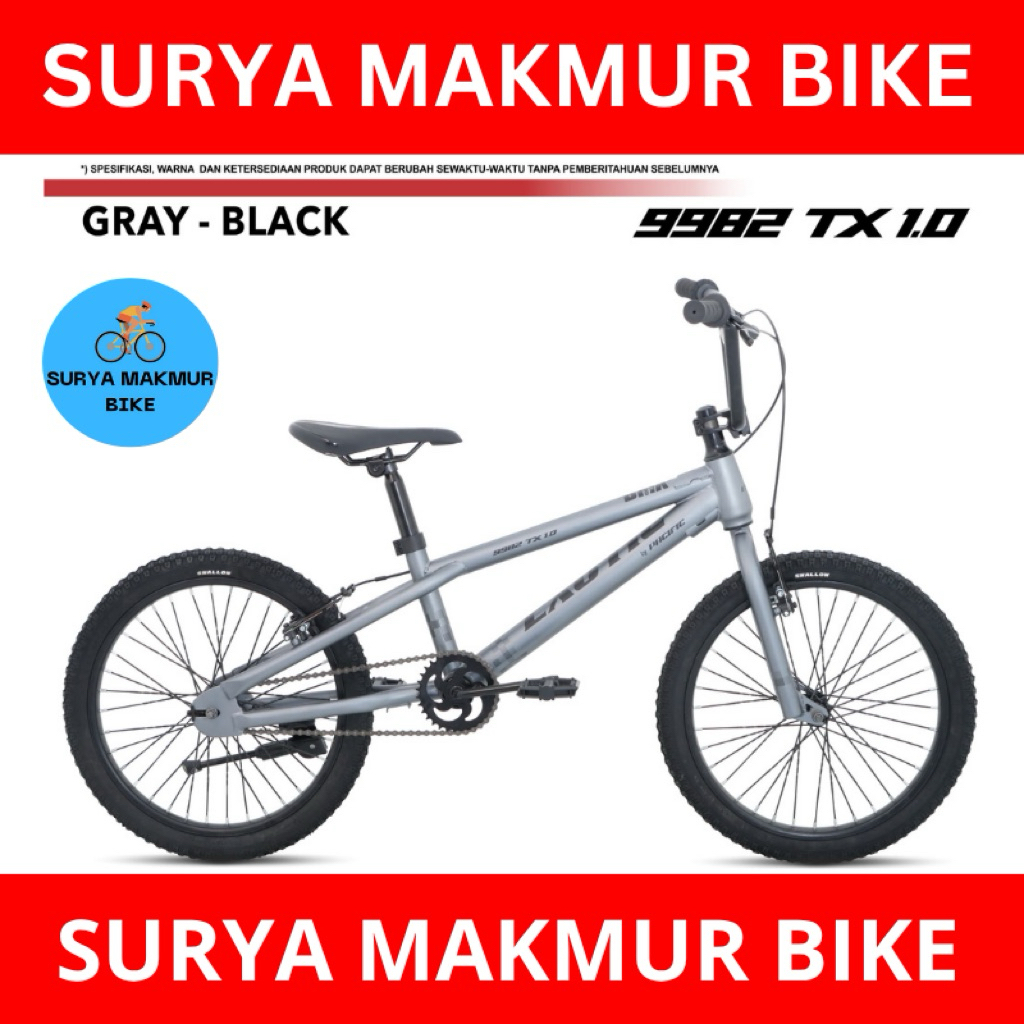Sepeda Bmx anak laki 20 Inch exotic ET - 9982TX 1.0 by pacific