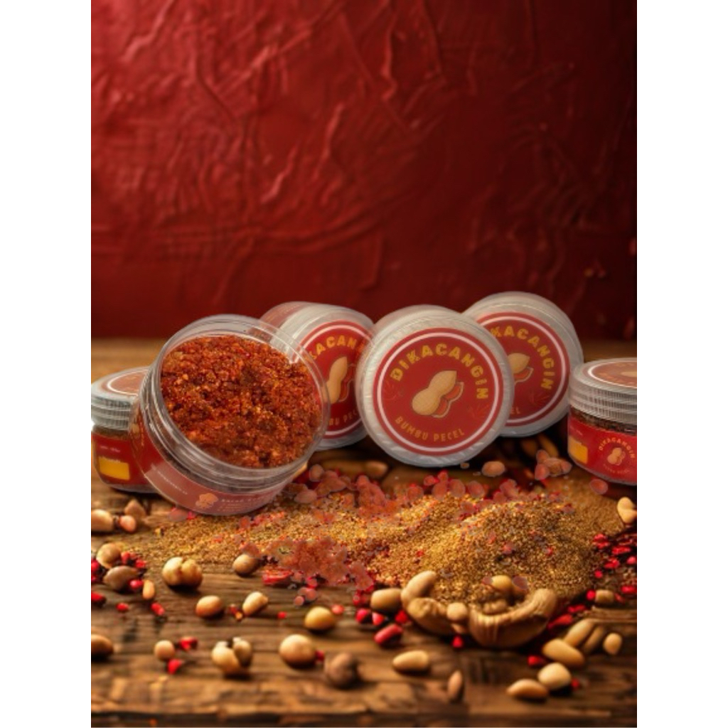 

PROMO Bumbu Pecel Sambel Pecel Bumbu Kacang Sambel Kacang khas Solo Praktis Ekonomis Termurah 2 pack x 150 gram