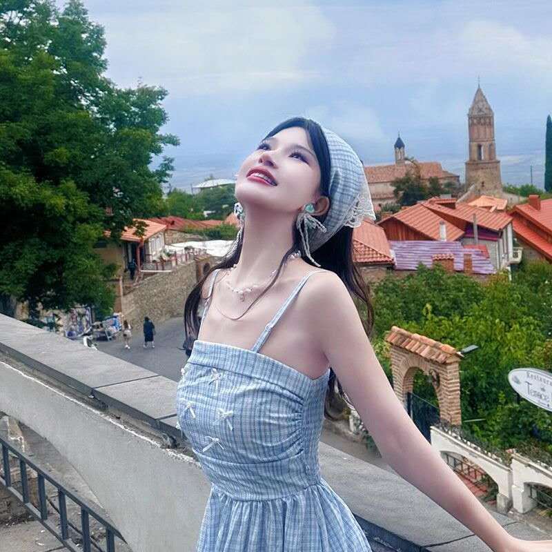 Dress Wanita Lengan Panjang & Tanpa Lengan Gaya Korea Elegan Kasual Kekinian