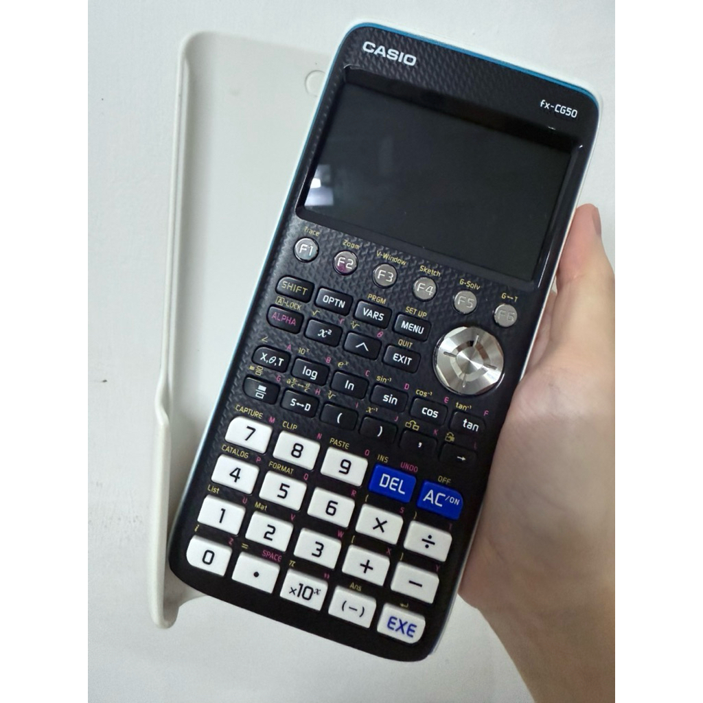 

PRELOVED CASIO FX CG 50 CALCULATOR SCIENTIFIC colour graphic Kalkulator Ilmiah Grafik CASIO fx-CG50 / CG50 / FXCG50 / cg50 / cg-50