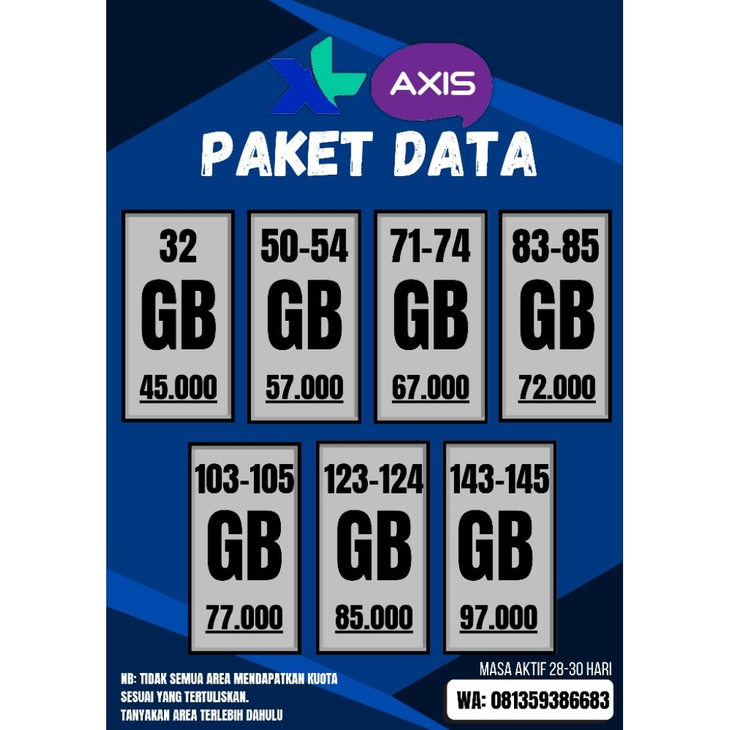 Paket Akrab XL/Axis