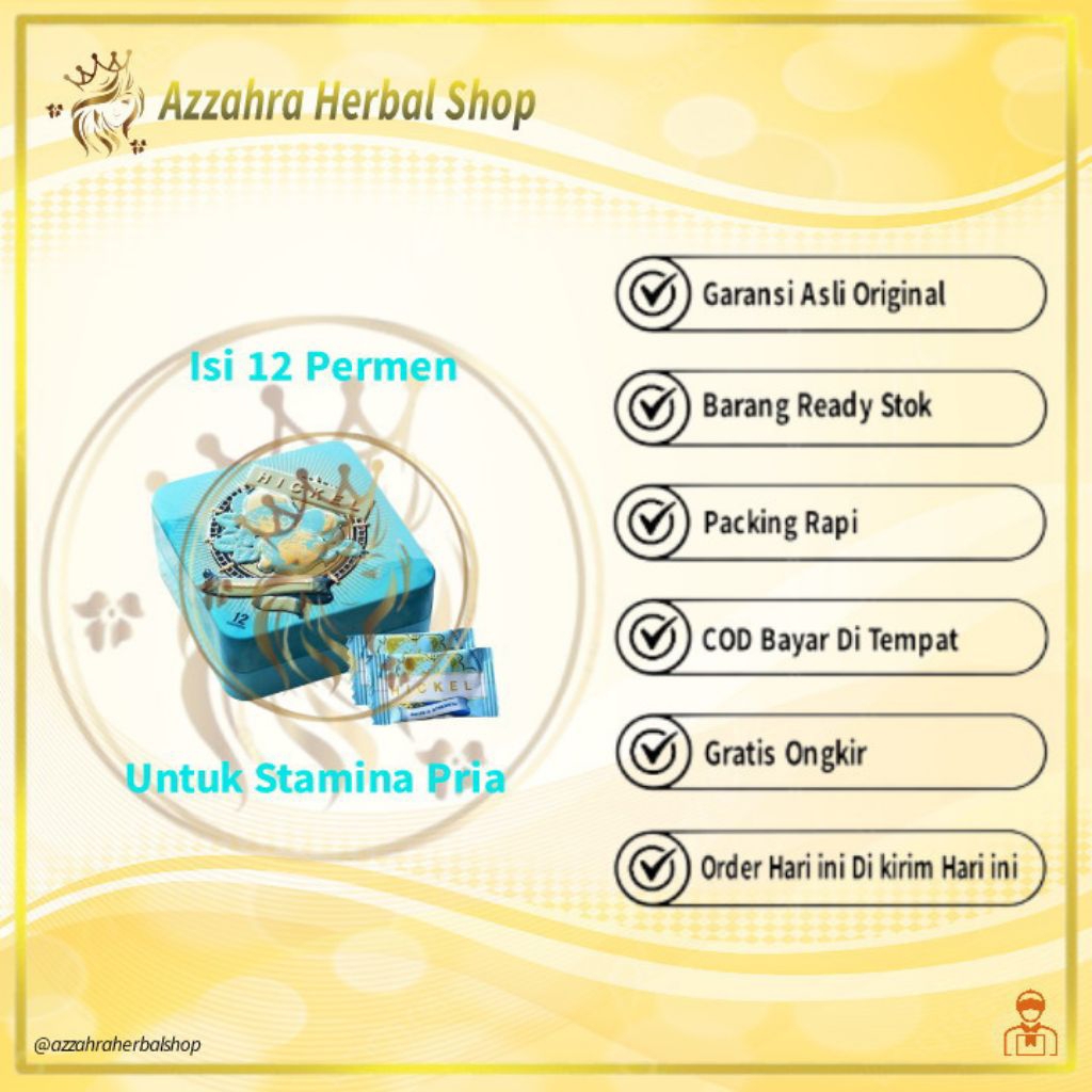 

hicel candi 12 pcs permen hicklee