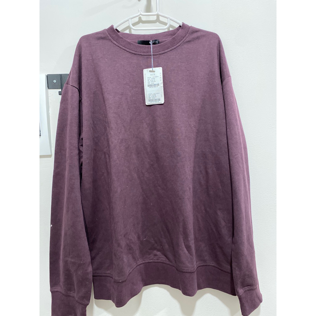 sweater burgundy unisex