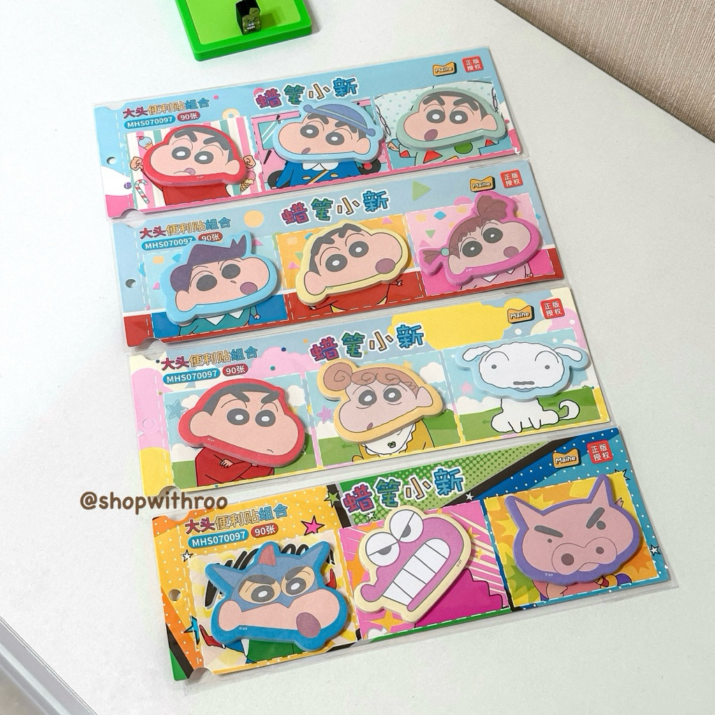 

Sticky notes Crayon Sinchan | Sticky notes lucu