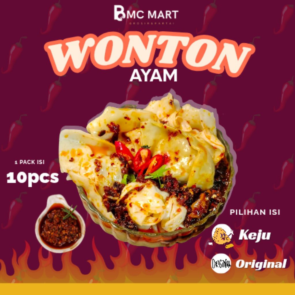 

Wonton ayam frozen food