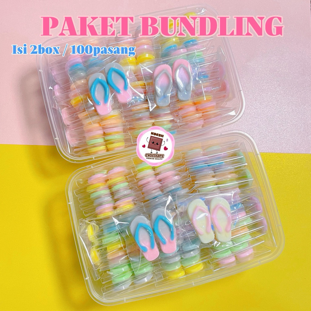 

BUNDLING COKELAT SANDAL PREMIUM DAPAT 2BOX