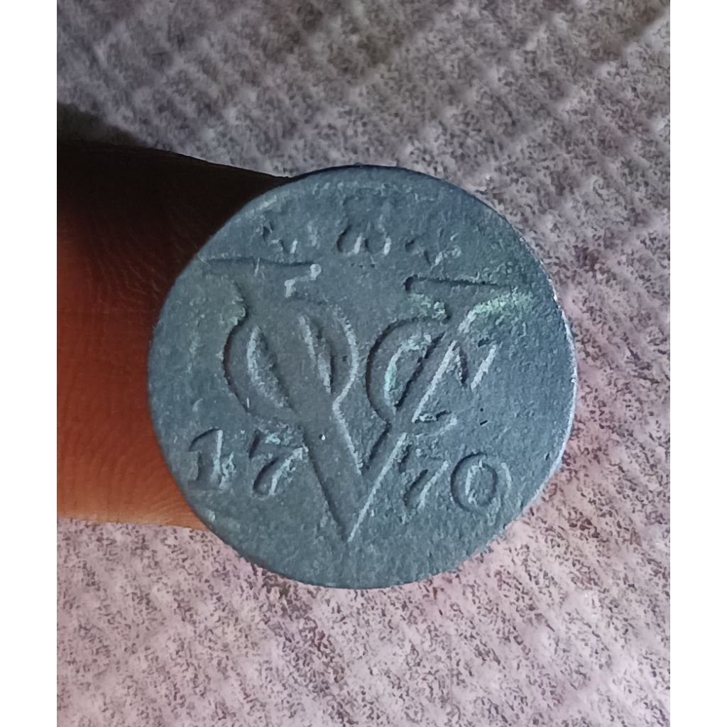 koin kuno voc zeeland 1/2 duit 1770