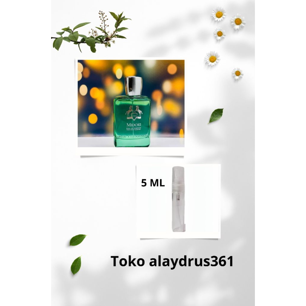 decant midori 5 ml original/decant parfum midori/refill midori