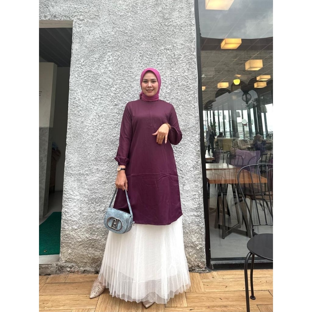 Tunik polos toyobo premium