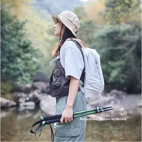TREKKING POLE TELESCOPIC ALUMINIUM ALLLOY NATUREHIKE CNK2550DS010