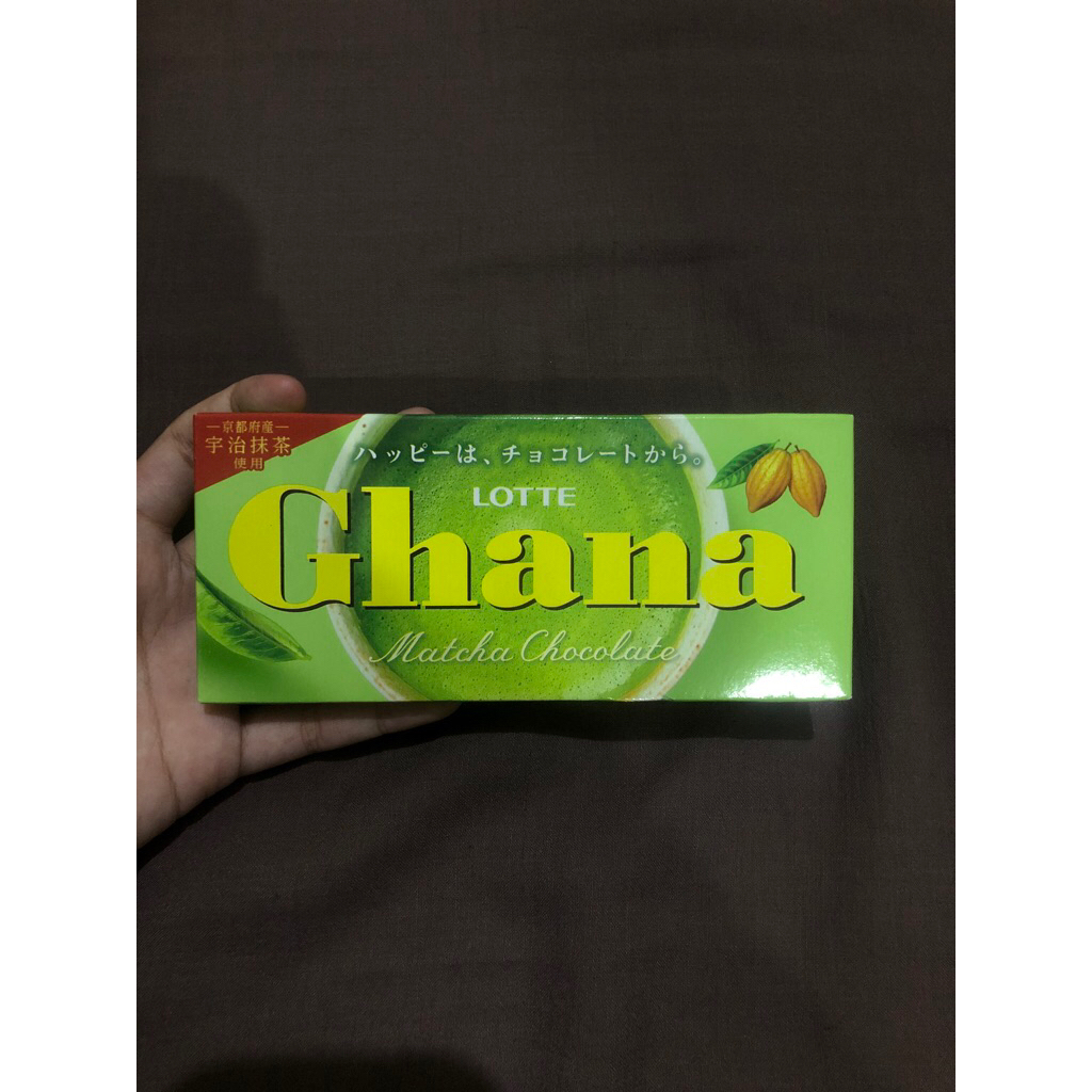 

Matcha chocolate ghana jepang