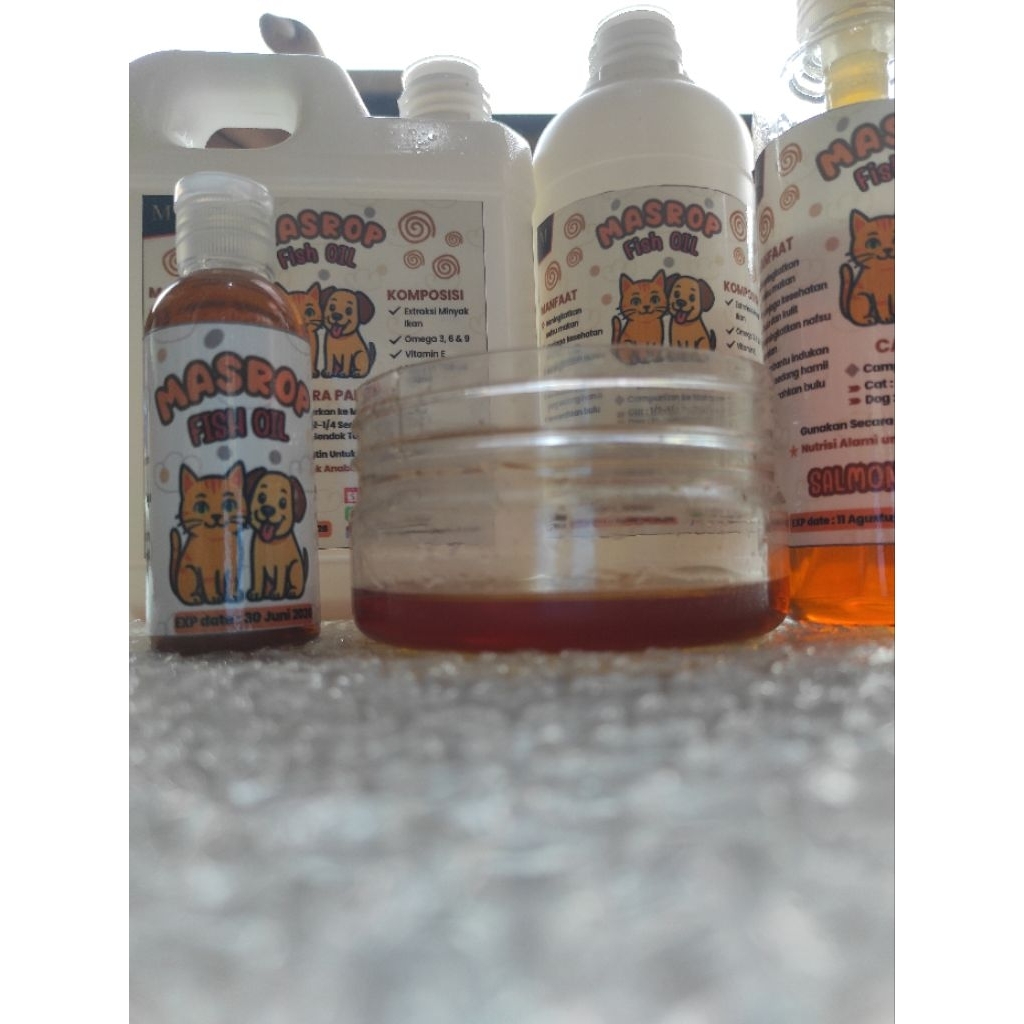 60Ml - 250Ml - MINYAK IKAN SALMON / SALMON OIL / MINYAK SALMON / MINYAK IKAN / PREMIUM OIL / PURE OI