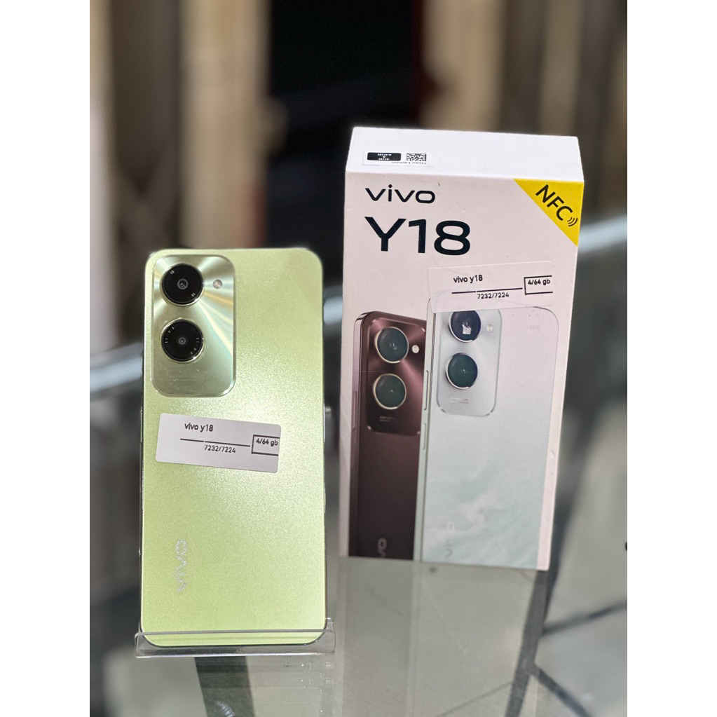 VIVO Y18 NFC 4/64 GB GARANSI RESMI INDONESIA