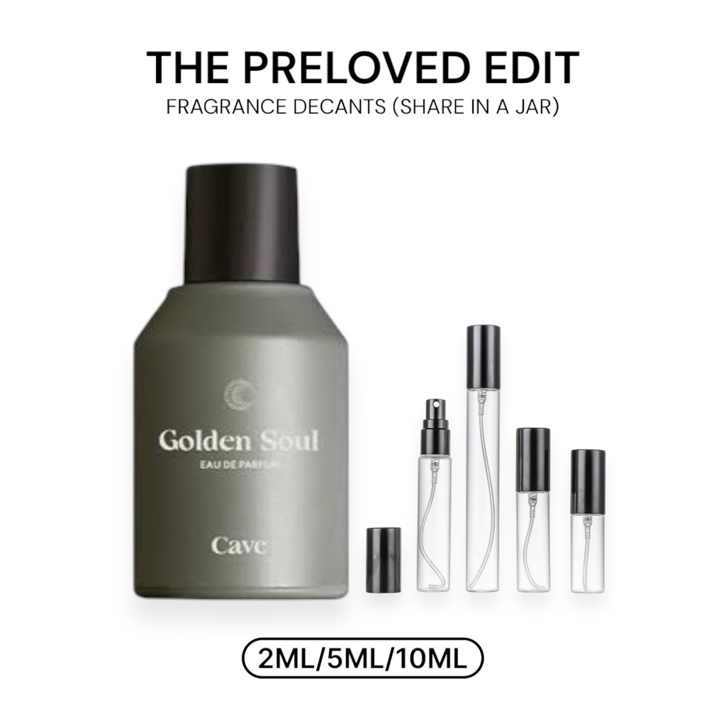 Decant Cave Golden Soul Extrait de Parfum