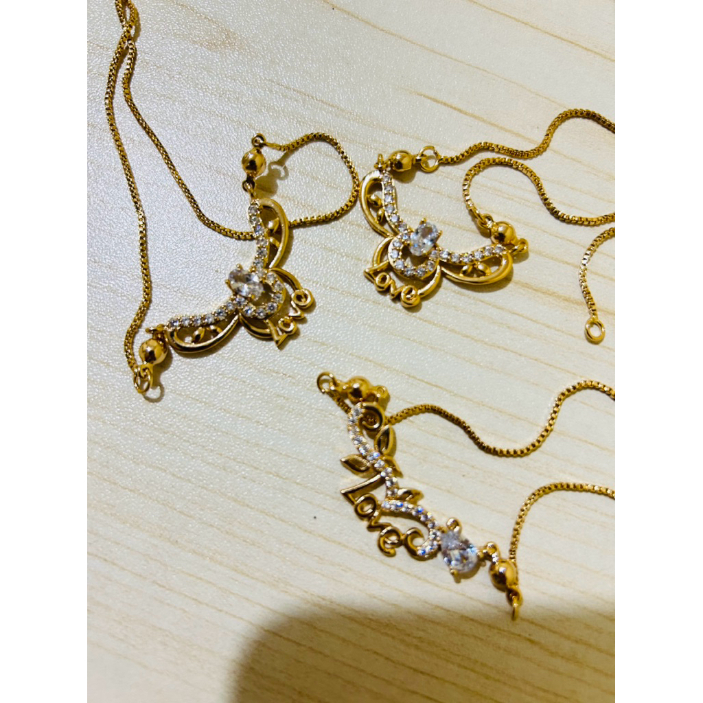 Kalung Gold Silver Liontin xuping