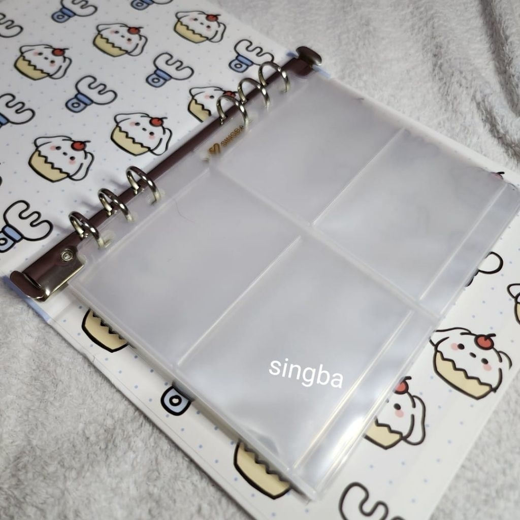

binder dan Sleeve binder isi 20 singba preloved