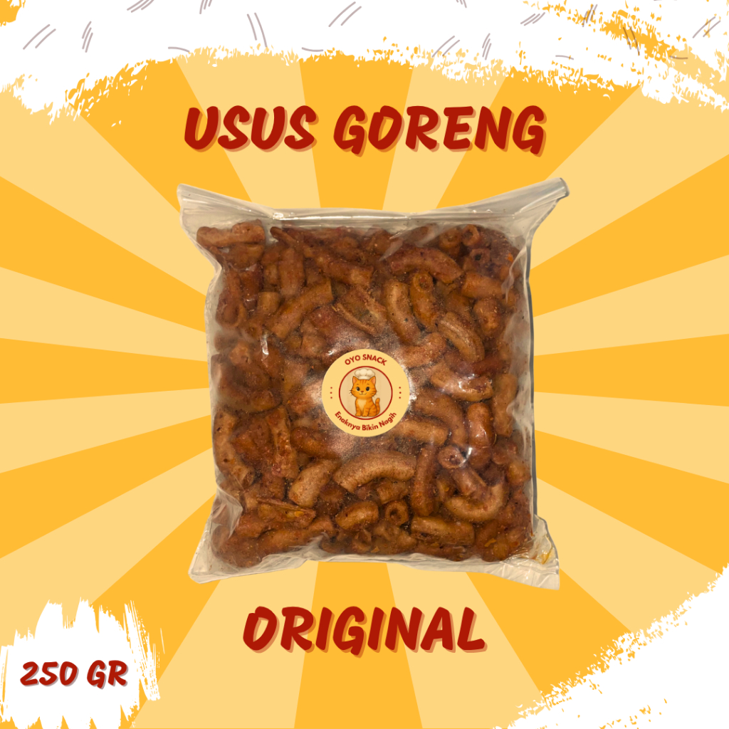 

Usus Goreng Krispy 250gr – Camilan Gurih Renyah by OYO SNACK