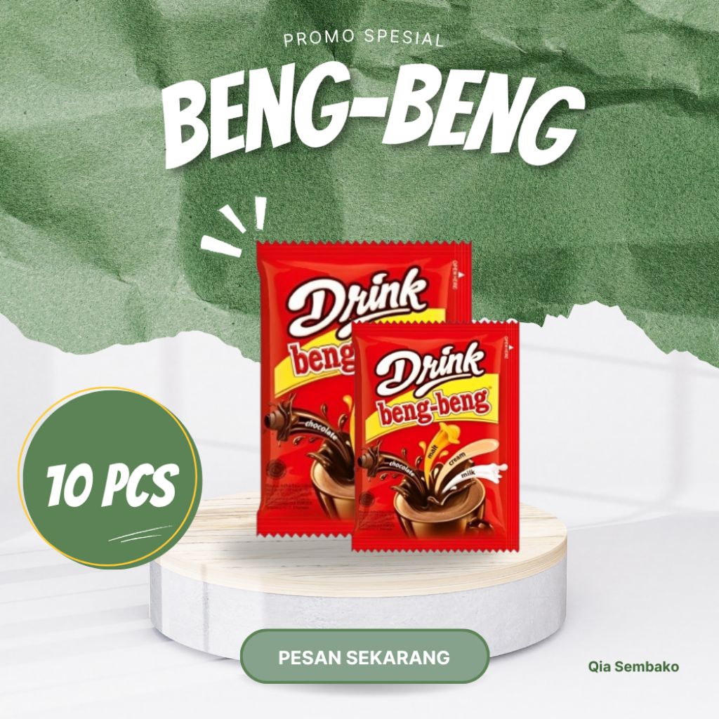 

Drink Beng Beng Minuman Coklat 1Renteng Isi 10Sachet