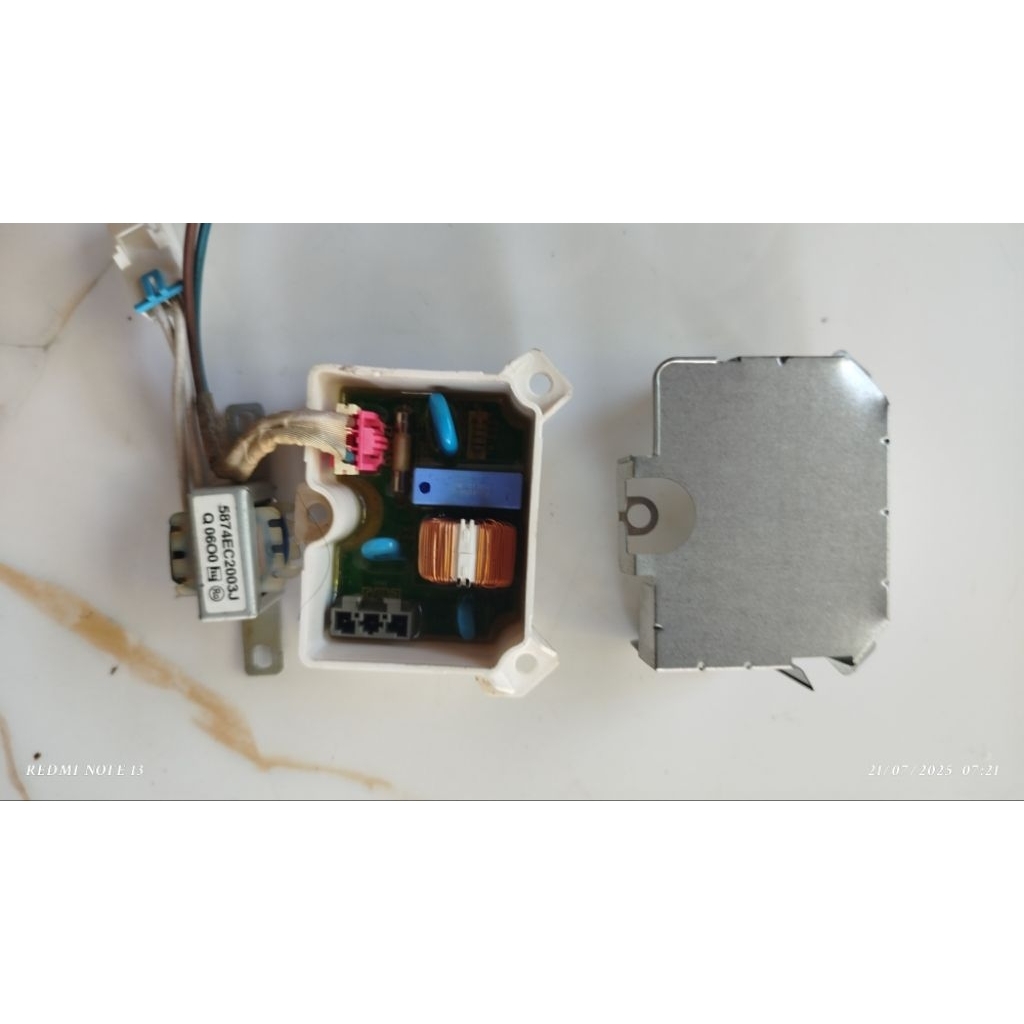 modul filter mesin cuci LG inverter