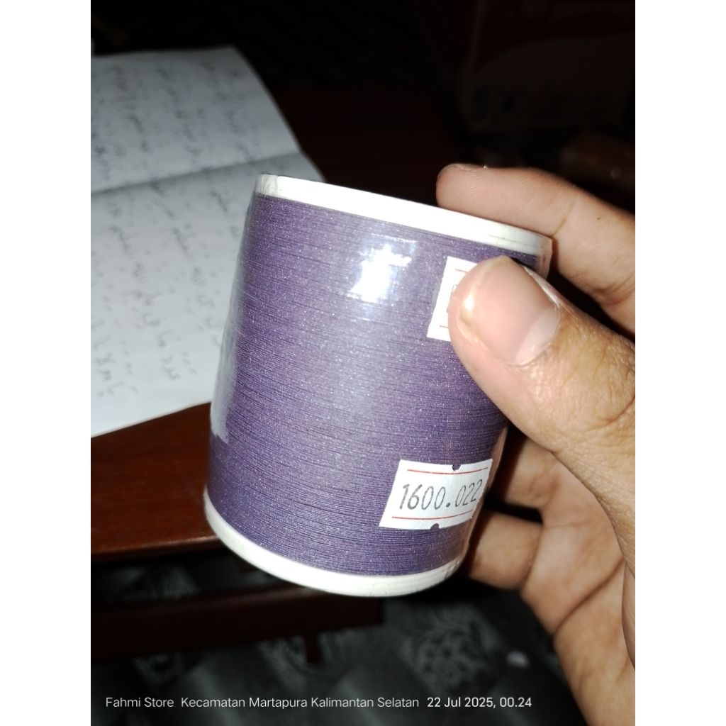 gelasan jagal warna ungu