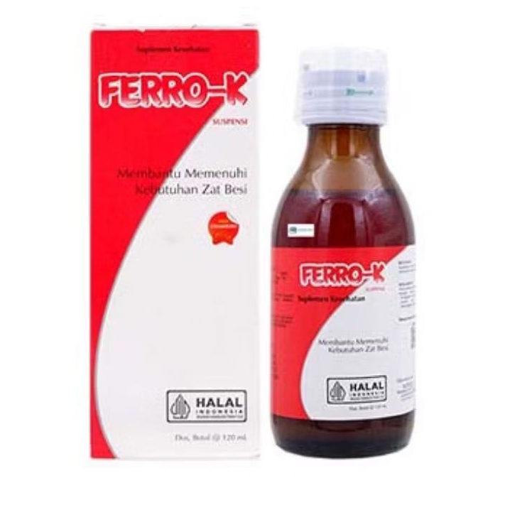 FERRO K SIRUP zat besi anak