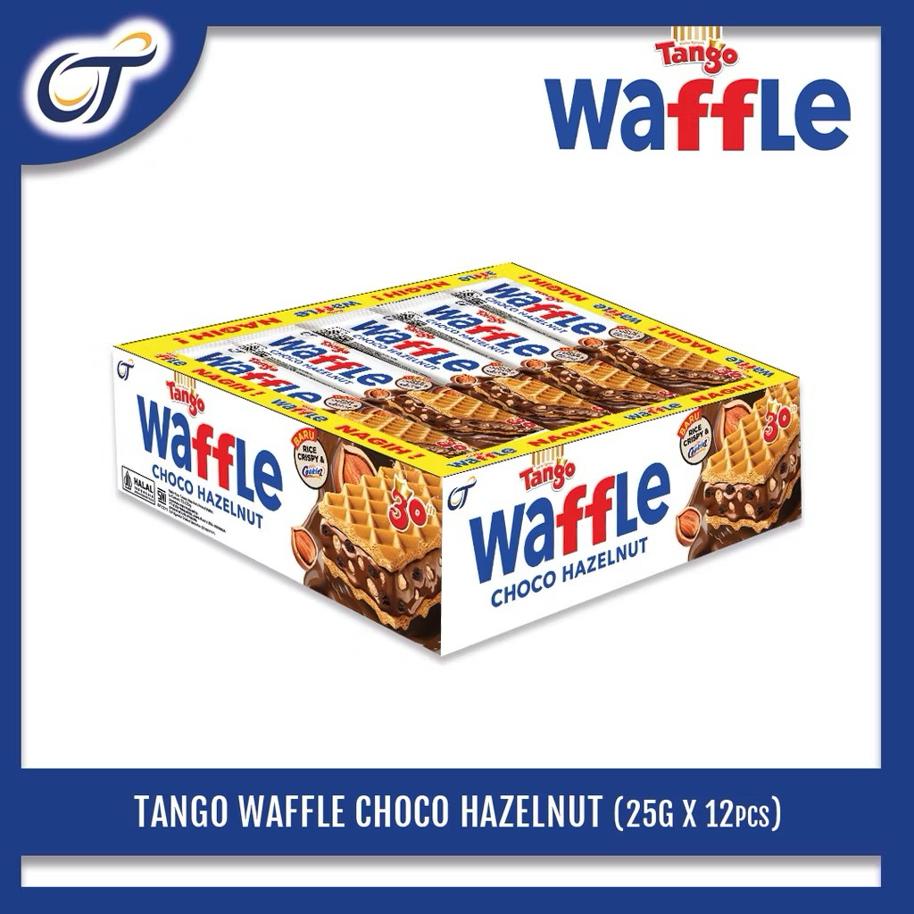 

WAFFLE COKELAT HAZELNUT 25GR X 12 PCS