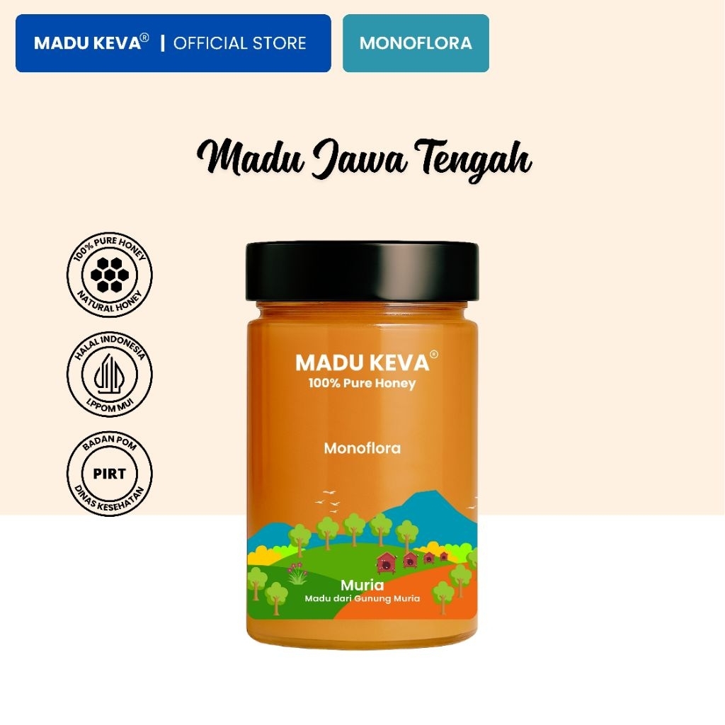 

Madu Keva Asli Muria Jawa Tengah 500gr - Madu Murni