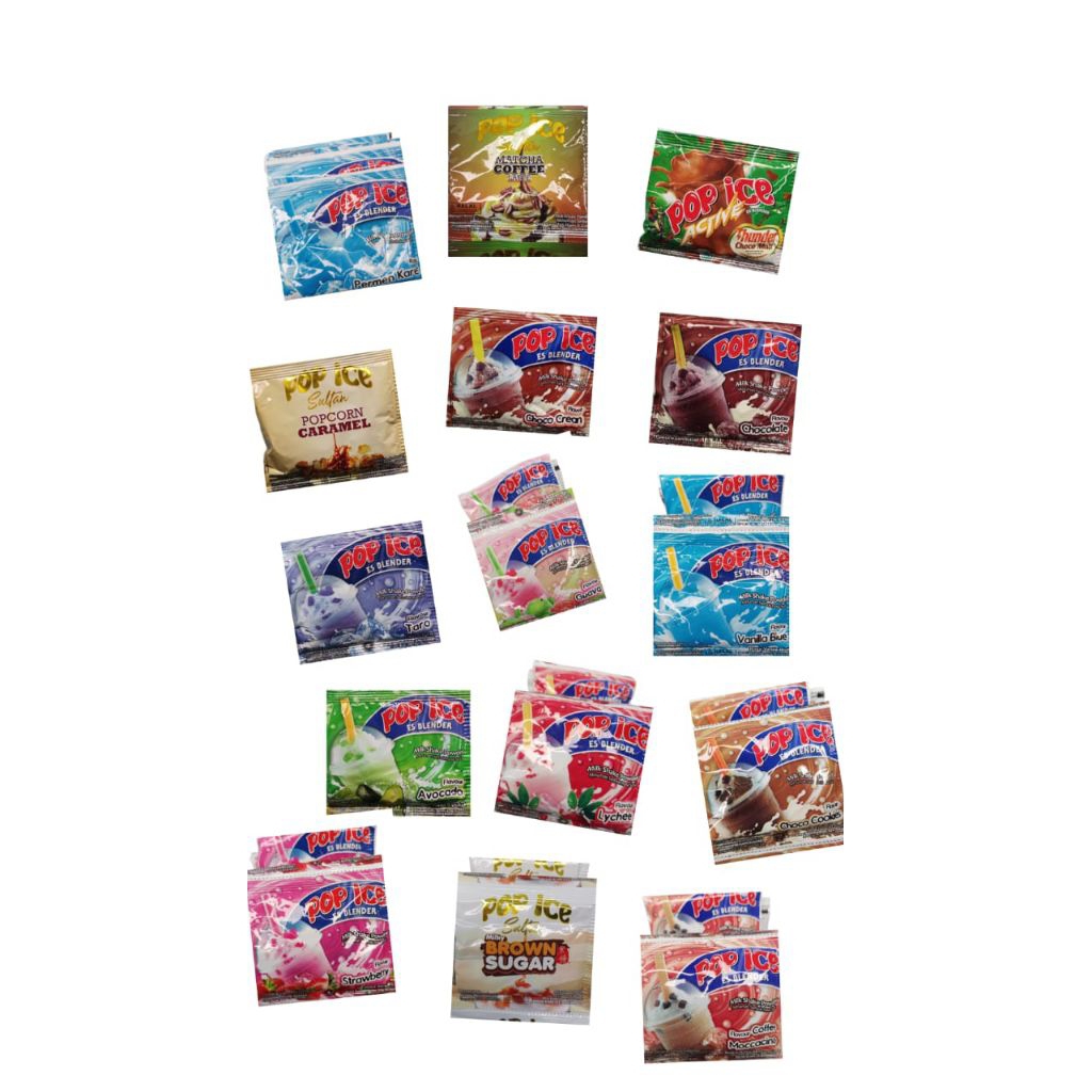 

Pop ice all varian rasa isi 10 sachet
