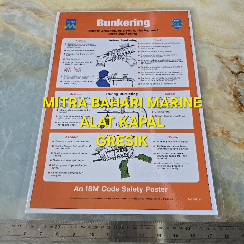 

Poster IMO Symbol IMPA 331522 Bunkering Ukuran 480x330mm / A3+