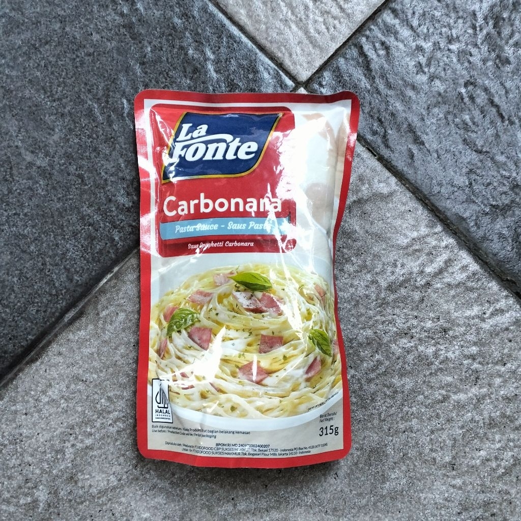 

Karbonara La Fonte 325gr