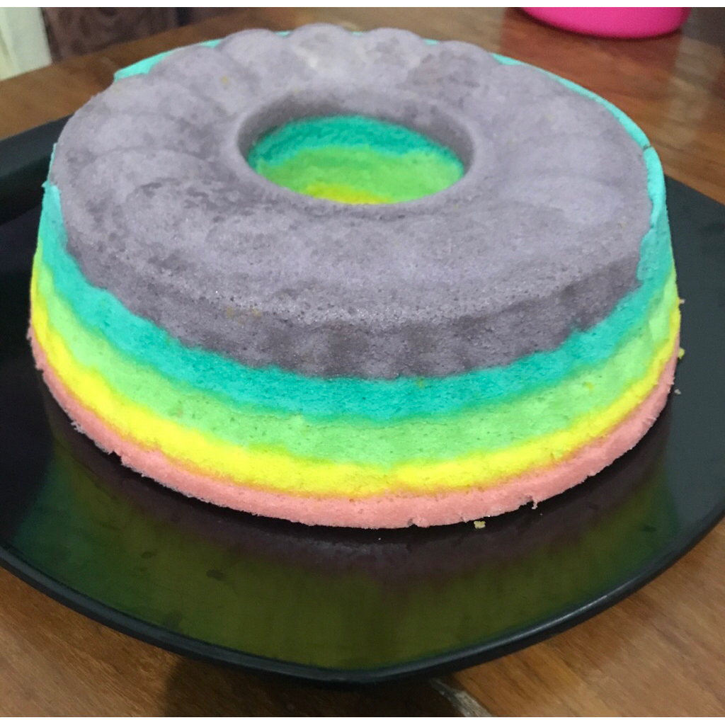 

Bolu Kukus Rainbow (Khusus Palembang)