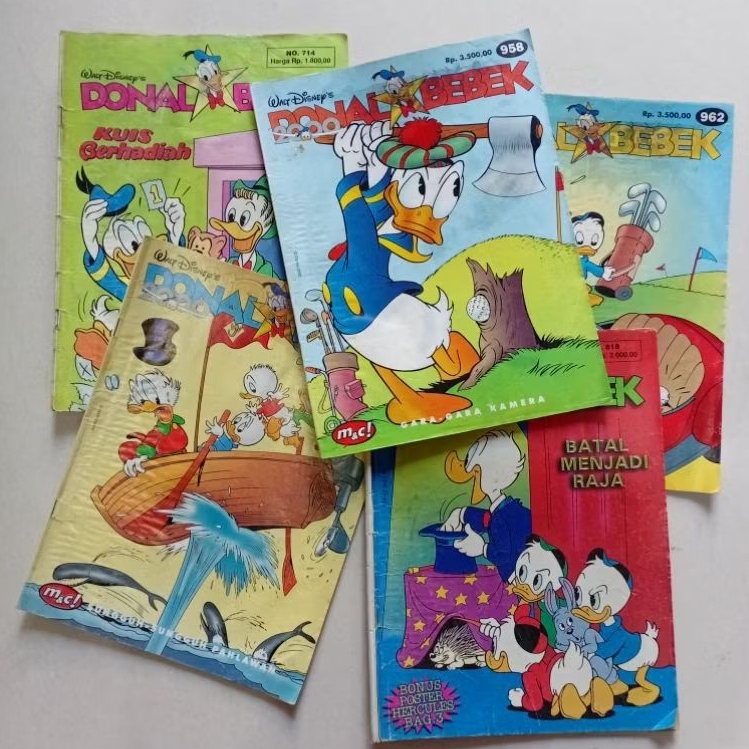 5 Buku Cerita - Majalah Donal Bebek