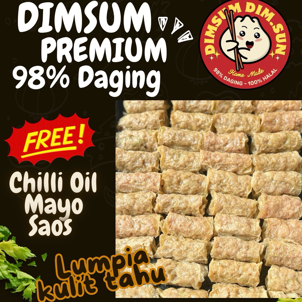 

Dimsum DimSUN LUMPIA KULIT TAHU