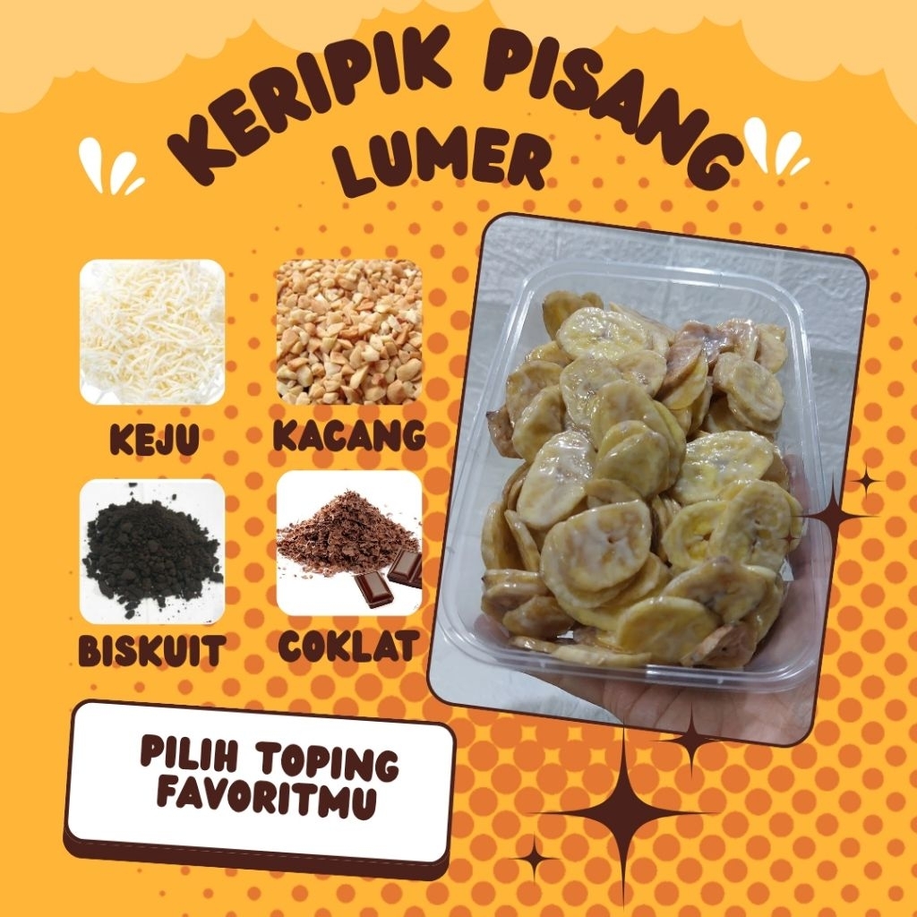 

KERIPIK PISANG TIRAMISU LUMER By Dapur Pisang || 150 gram cemilan keripik pisang coklat lumer chips banana keripik