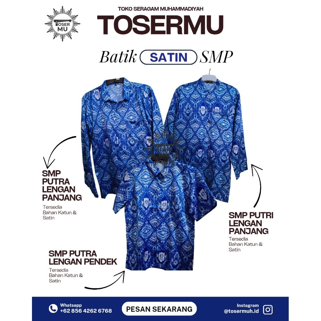 SATIN Batik Sekolah SMP Muhammadiyah Nasional