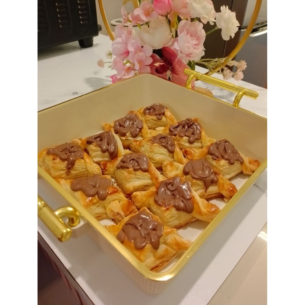 

aneka pastry, nutella pastry dan biscoff pastry only batam