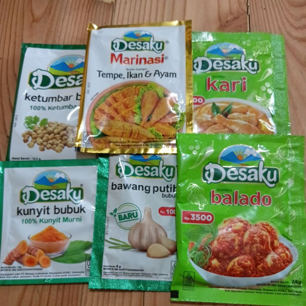 

Bumbu desaku/bumbu bubuk instan