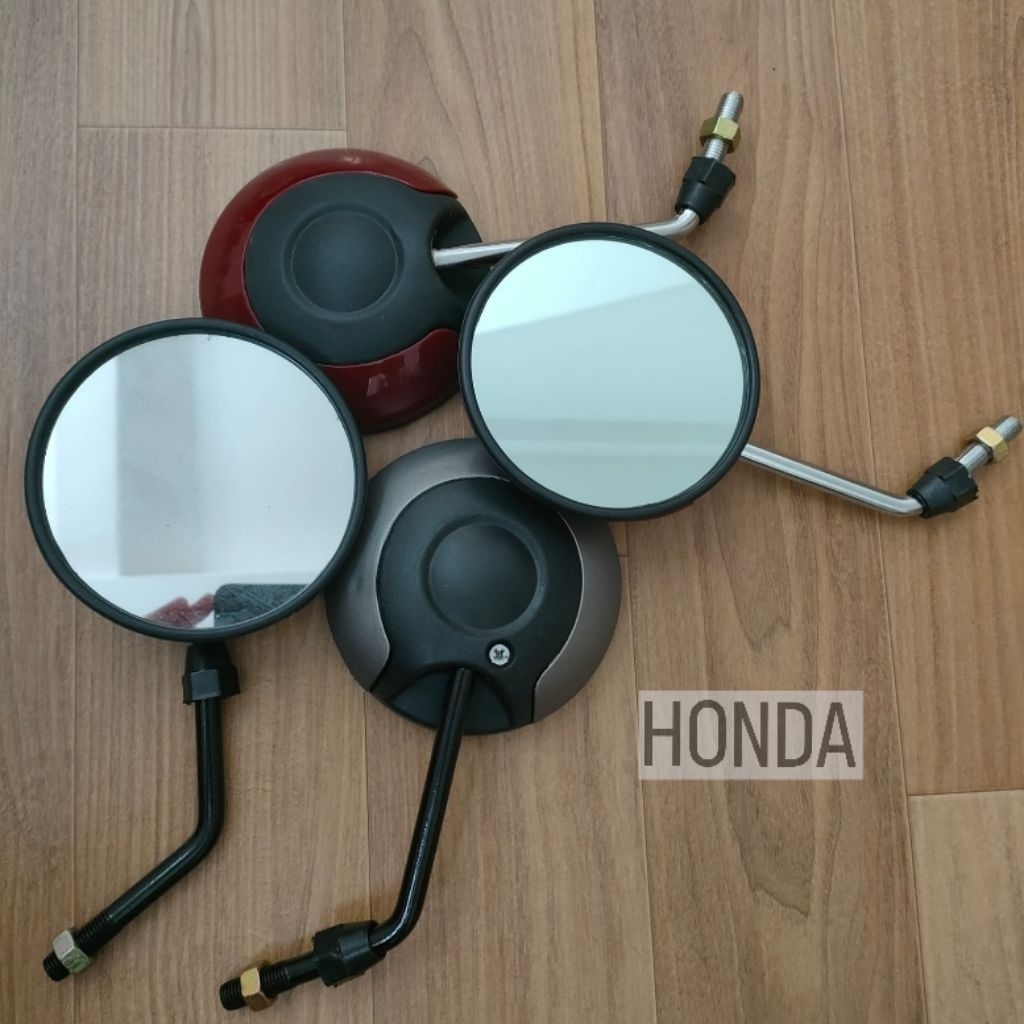 SPION BULAT/BUNDAR UNTUK MOTOR SCOOPY BEAT GENIO VARIO HONDA
