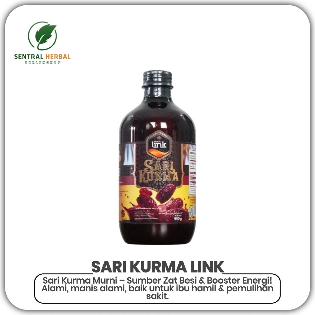 

Sari Kurma Link Isi 650gr Original Ijin BPOM