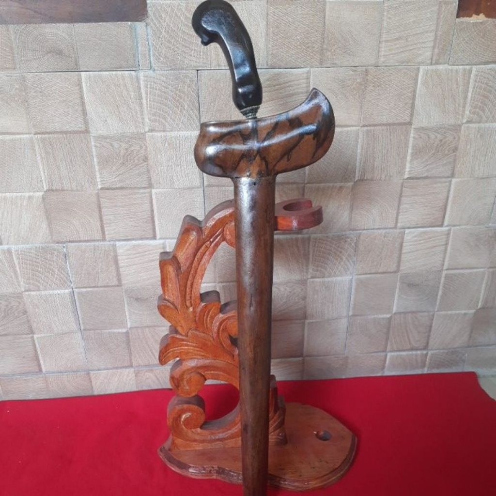 Keris Tilam Sari Sepuh Full Meteorid,Masir Malelo,Pamor Udan Mas Tiban